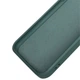 Силиконовый чехол Soft Touch для Samsung Galaxy S24 Тёмно-зелёный - изображение 2