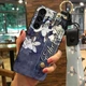 Силіконовий чохол для Samsung A36 з ремінцем-підставкою та на шию Магнолія - зображення 1