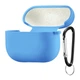 Чохол Silicone Case 2,5mm with microfiber for AirPods Pro Wave Blue - зображення 1