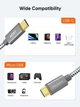 Кабель CableCreation CC0757 microUSB to USB Type-C 0.2м - изображение 3
