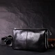 Якісний жіночий клатч із натуральної шкіри GRANDE PELLE 11658 Чорний - зображення 10