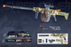 Автомат з м’якими кулями Scar-L JH 010 оптичний приціл, глушник, м’які кулі з присоскою, кулеметна стрічка - зображення 3