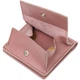 Кожаный женский кошелек GRANDE PELLE 9,7х10,2х1 см (acs0027014) - изображение 5