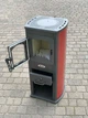 Буржуйка чугунно-металева BLIST Ekonomik LUX червона - зображення 10