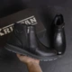 Чоловічі зимові шкіряні черевики на блискавці Kristan Black 42 28 см - зображення 5