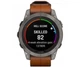 Смарт-часы Garmin Fenix 7 Pro Sapphire Solar Titanium with Chestnut L. Band (010-02777-30) - изображение 4