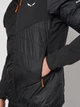 Куртка демисезонная с капюшоном мужская Salewa ORTLES HYB TWR JACKET M 28720 S Черная (013.012.0623) - изображение 7