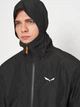 Куртка демисезонная с капюшоном мужская Salewa PUEZ AQUA 4 PTX 2.5L M JACKET 28615 XL Черная (013.012.0013) - изображение 4
