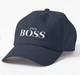 Кепка Унисекс Malfini с принтом Papa boss для папы Темно-синий - изображение 1