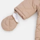 Сплошной детский комбинезон зимний для новорожденных MagBaby Pooh 74 см Бежевый - изображение 5