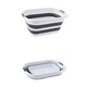 Відро складане MBM HOME BIN-18 26L WHITE/GRAY біло-сіре - зображення 11