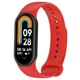 Ремешок для фитнес браслета Xiaomi Mi Band 8,9,10 красный - изображение 1