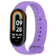 Ремінець для фітнес браслета Xiaomi Mi Band 8,9,10 лавандовий - зображення 1