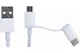 Кабель Xiaomi Mi 2 в 1 SJV4082TY microUSB + type-c 1 метр - зображення 2