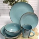 Салатник голубой керамический глубокий 14 см Ardesto Bagheria Misty blue - изображение 5