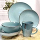 Конусная голубая керамическая кружка 360 мл Ardesto Bagheria Misty blue - изображение 10
