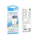 Сетевое зарядное устройство Hoco C125A Transparent PD20W/QC Type-C Прозрачный синий - изображение 3
