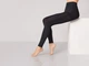 Лосины 100 Den из функциональной термо ткани для женщины Esmara LYCRA® 436255 L Черный - изображение 2