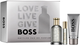 Набір Hugo Boss Boss Bottled Парфумована вода 100 мл + Travel Spray 10 мл + Гель для душу 100 мл (3616303428495) - зображення 1