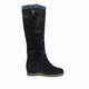 Сапоги женские зимние черные на танкетке 36 BT81B19-27BM Carlabei - изображение 1