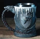 Кухоль Гра Престолів, пивний келих Winter is Coming Stark, чашка Game of Thrones зима близько - зображення 3