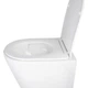 Унитаз подвесной Qtap Swan безободковый Ultra Quiet с сиденьем Soft-close QT16335179W - изображение 4