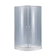 Душевая кабина Lidz Latwa SC90x90.SAT.LOW.GR, стекло тон. 4 мм + Lidz Душевой поддон KAPIELKA ST90x90x15 - изображение 1