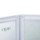 Штора на ванну Qtap Gemini WHI401214RP4 стекло Pear 4 мм, 120x140 см - изображение 4
