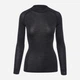 Термокофта женская спортивная шерстяная Thermowave Merino Warm 12WARM412-970 S Темно-серая (4771999409421) - изображение 1