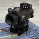 Коллиматорный прицел Sig Sauer Romeo MSR COMPACT RED DOT SIGHT 1x20 цвет Койот, 2МОА с креплением на Пикатинни (243283) - изображение 4