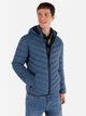 Куртка демисезонная с капюшоном мужская Colin's CL1021308BLI S Indigo blue (8683197780775) - изображение 1