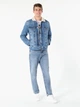 Джинсовая куртка с мехом мужская Colin's 020 Mice CL1060619DN42244 S Crossin Wash (8683197453129) - изображение 3