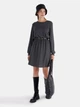Платье короткое женское Colin's CL1065117ANM L Anthracite Melange (8683197791788) - изображение 3