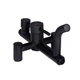 Душова система Lidz Aria для ванни 06L-BES, прямий вилив Black - зображення 4