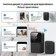 Бездротовий WI-Fi домофон Tuya Smart відеодзвінок Tuya black - зображення 2