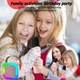 Мини-детское караоке K12 с 1 беспроводным микрофоном, портативными беспроводными динамиками со стерео басами - изображение 4
