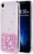 Чехол Glitter для Iphone XR бампер жидкий блеск розовый - изображение 1