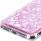 Чехол Glitter для Iphone XR бампер жидкий блеск розовый - изображение 5