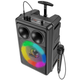 Портативна колонка XPRO BP9 валіза 10Вт, USB, SD, FM радіо, Bluetooth, 1 мікрофон, ДК (41916-BP9_1280) - зображення 3