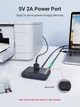 Хаб UGREEN CR113 USB 3.0 Hub 1m (Black) (UGR-20291) (UGR-20291) - изображение 3