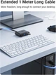 Хаб UGREEN CR113 USB 3.0 Hub 1m (Black) (UGR-20291) (UGR-20291) - изображение 4