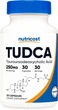 Тауроурсодезоксихолевая кислота премиум-класса Nutricost TUDCA 30 капсул - изображение 1