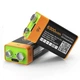 Батарейка аккумулятор ZNTER 9V 700 mAh заряд от Type C Cable - изображение 4