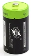 Батарейка акумулятор ZNTER D 1,5V 4000 mAh заряд від micro USB - зображення 1