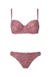 Комплект Gisela 0092.2 75D/M Розовый - изображение 4