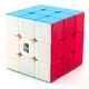 Warrior W QiYi MoFangGe 3x3 stickerless | Кубик Рубика 3х3 Вариор цветной - изображение 5