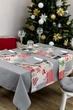 Скатерть Прованс Merry Christmas 120х132 см Серый (7421) - изображение 8