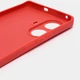 Чехол Fiji Soft для Realme 10 Pro Plus силикон бампер красный - изображение 3