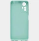 Чехол Fiji Soft для Xiaomi Redmi Note 12S силикон бампер голубой - изображение 2