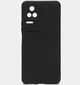Чехол Fiji Soft для Xiaomi Poco F4 силикон бампер черный - изображение 1